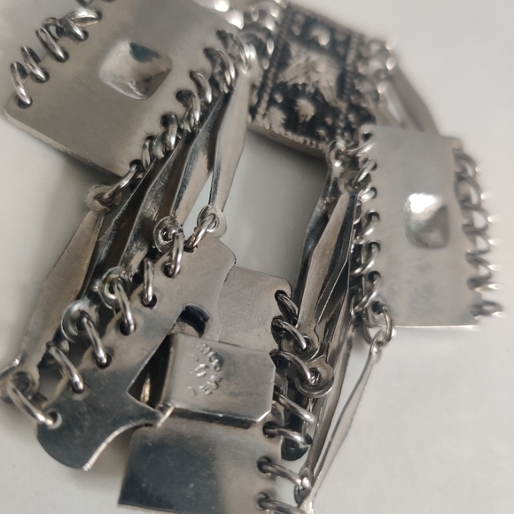 VTG Tribal Southwestern Silver bracelet - Picture 6 of 7
